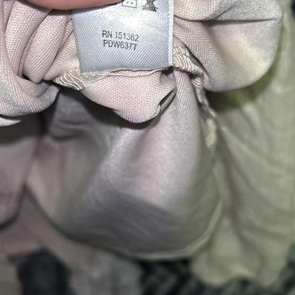 Indigo Rose Beige 2X Bohemian Lined Dress - Picture 9 of 9